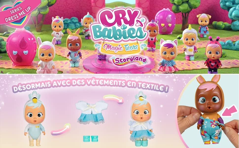 Capsule surprise pour enfant 3 ans – Cry Babies Magic Tears